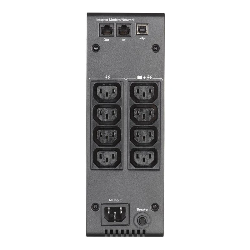 Eaton 1000VA/600W UPS, interaktyvus linija, Windows/MacOS/Linux palaikymas, USB