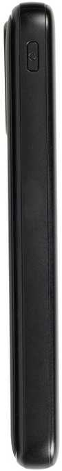 Nešiojamoji baterija RIVACASE 10000 mAh USB-C 20W + LCD, juodas (1x I/O USB-C PD 18W / PD 20W, 2x USB-A QC 3.0 18W, LCD, juodas)