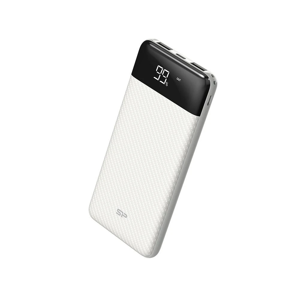 SILIKONIO MAITINIMO KOMPIUTERIS & COMMUNICAT SILICON POWER GP28 Power Bank 10000mAH Baltas