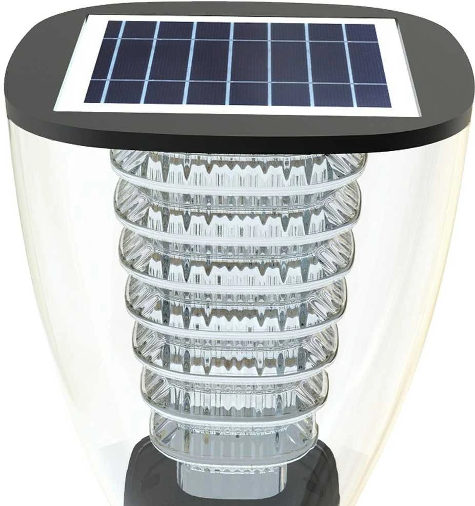 Lubinis šviestuvas PowerNeed saulės energija varomas sodo šviestuvas PEARL 100lm