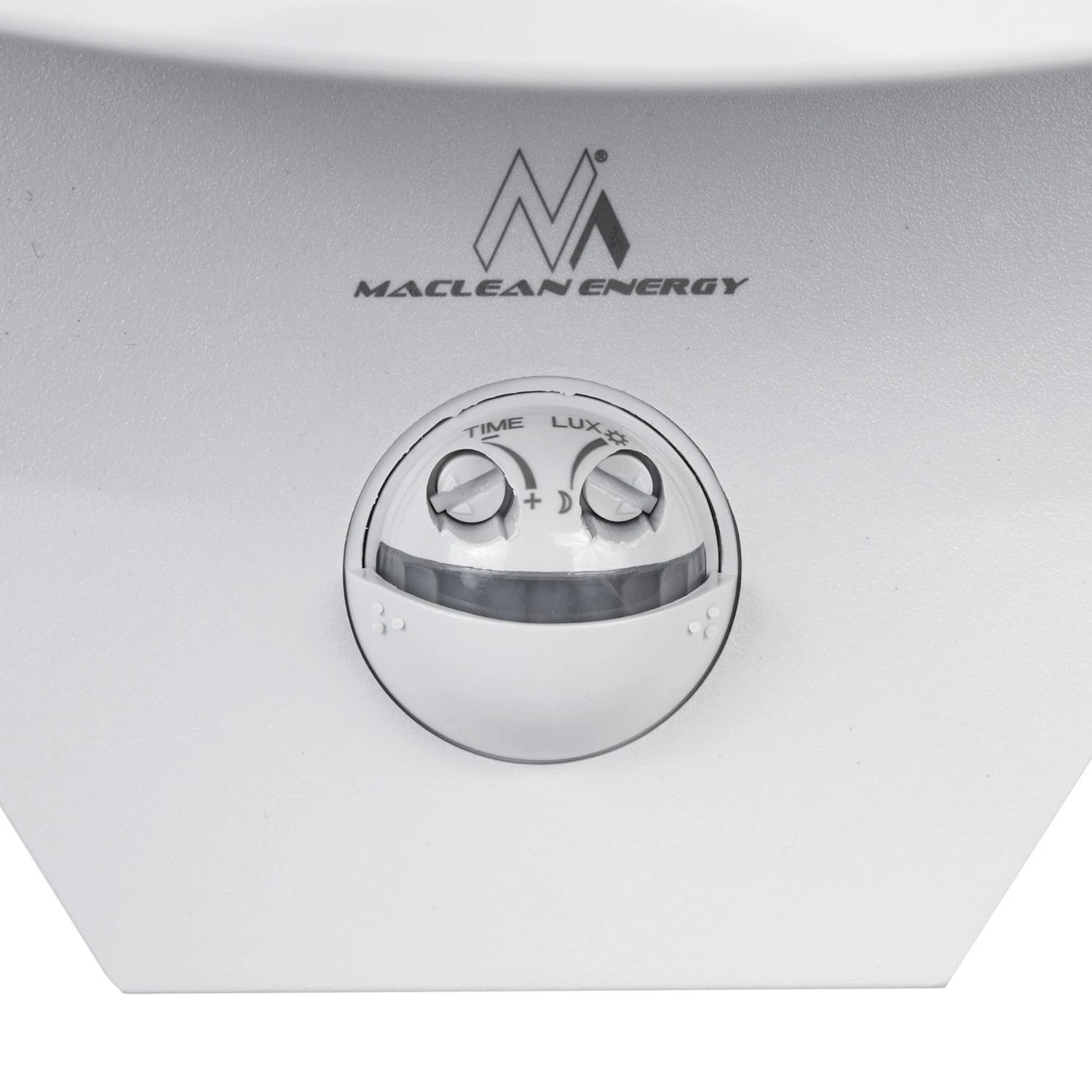 Lubinis šviestuvas MACLEAN MCE290W LED lempa su infraraudonųjų spindulių judesio jutikliu 800lm 10W IP54 baltas