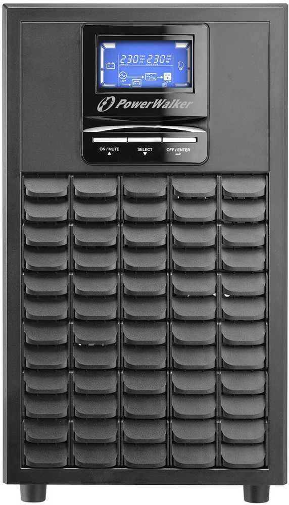POWERWALK VFI 3000 C LCD Power Walker UPS On-Line 3000VA, 4x IEC, USB/RS-232, LCD, Tower
