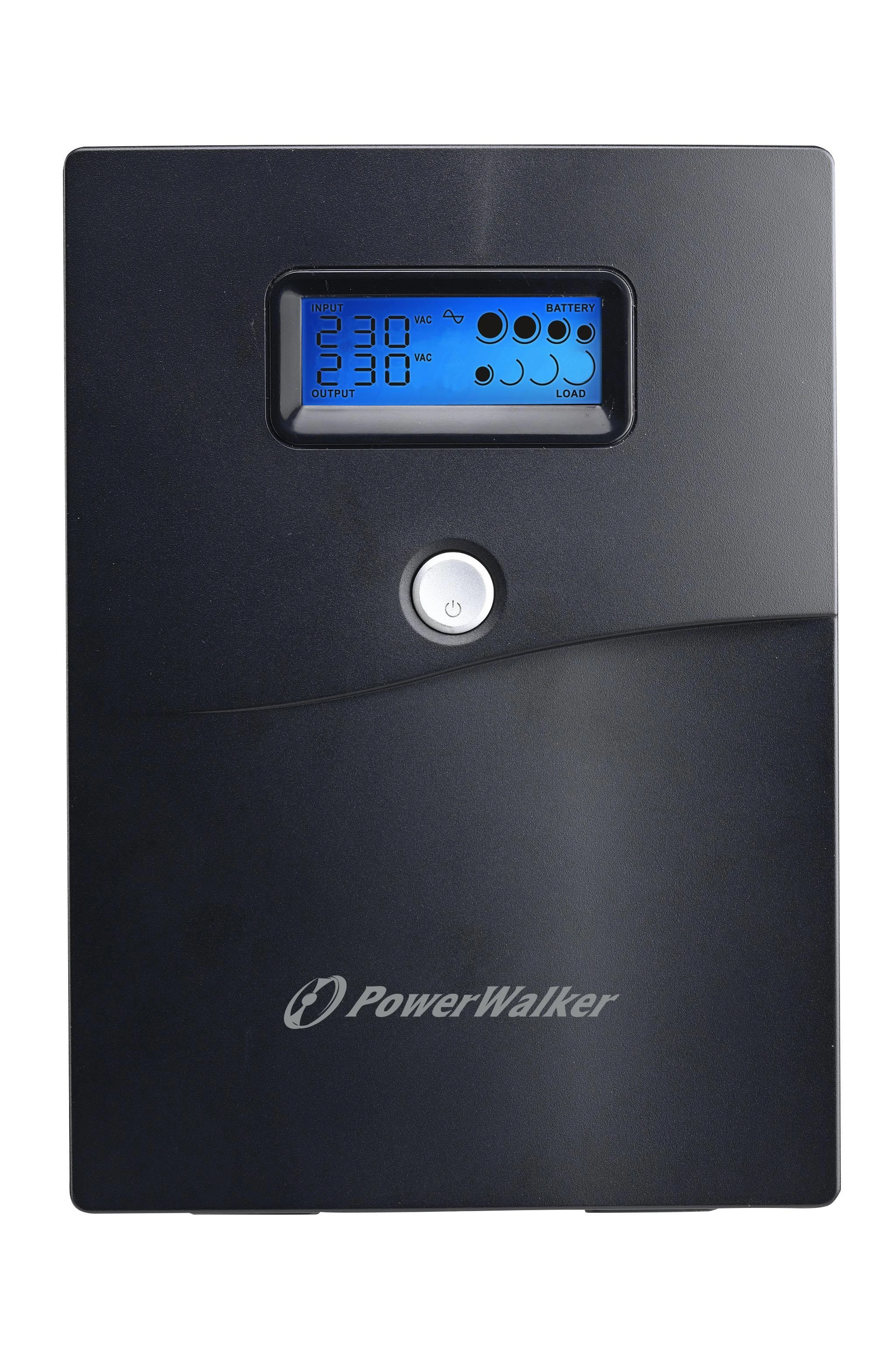 Bluewalker Power Walker POWERWALKER UPS Line-Interactive 3000VA SCL 4x Schuko RJ11/RJ45 įvestis/išvestis USB LCD