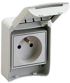 Schneider 81140 Kaedra lizdas 200/250V 10/16A 2P IP65 81140