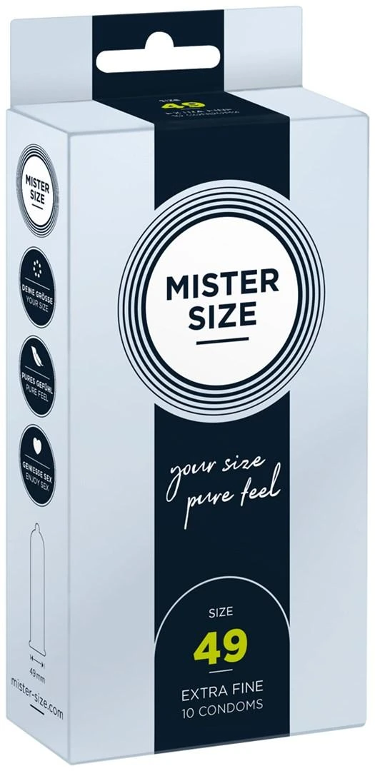 Mister Size 49mm pakuotė po 10 vnt