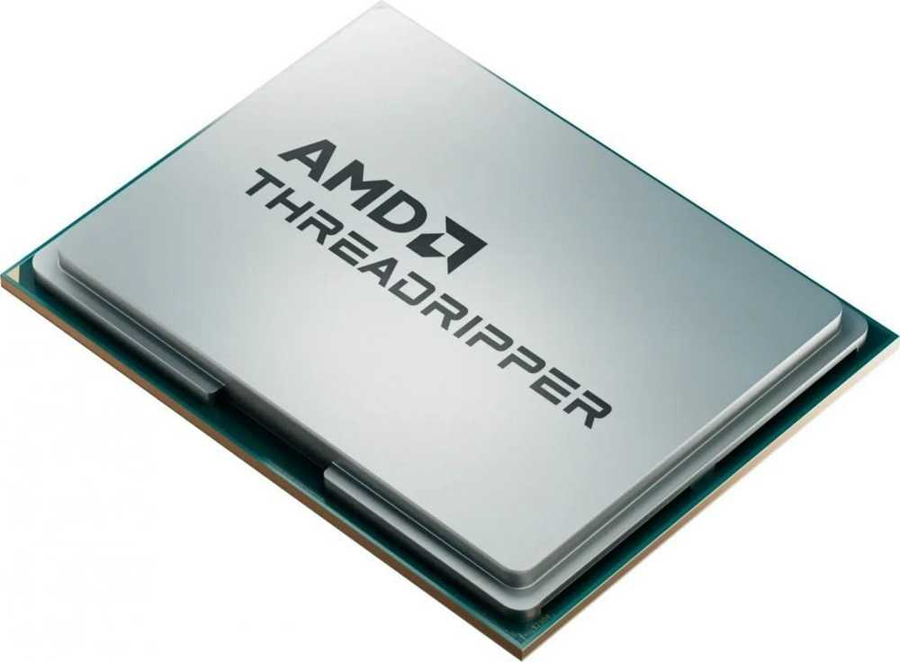 AMD procesoriaus darbalaukio „Ryzen Threadripper PRO 7975WX“ (32C/64T, 5,3 GHz maks., 160 MB, 350 W, SP6) dėklas