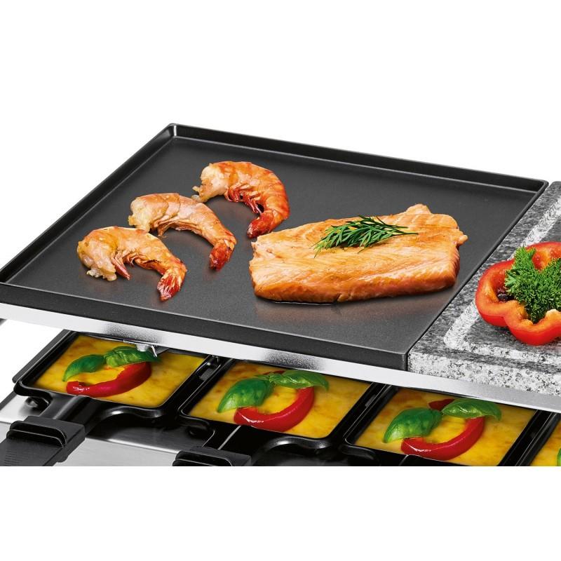 Profi Cook raclette grilis 10 asmenų su akmens ir grilio plokštėmis PC-RG 1144
