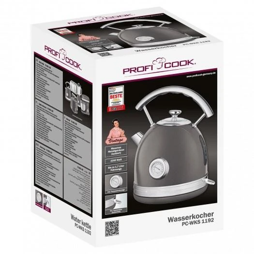 Profi Cook Clatronic Virdulys INOX PC-WKS 1192