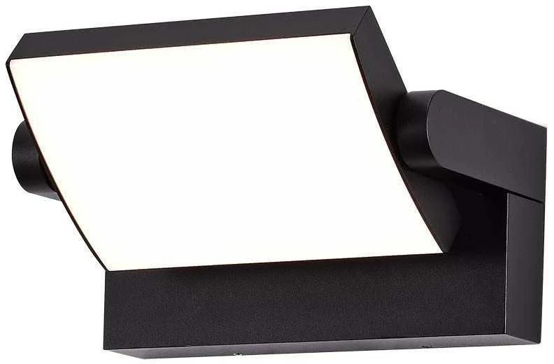 V-tac 17W LED paviršinis lauko šviestuvas, juodas, 3000K