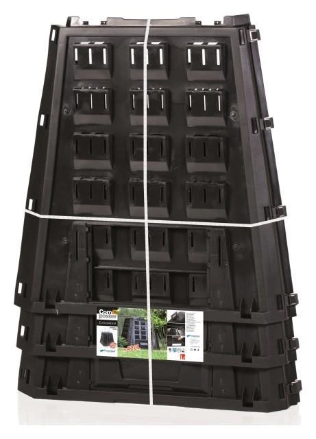 Prosperplast Kompostownik Evogreen 420L juodas kompostavimo dėžė IKEL420C