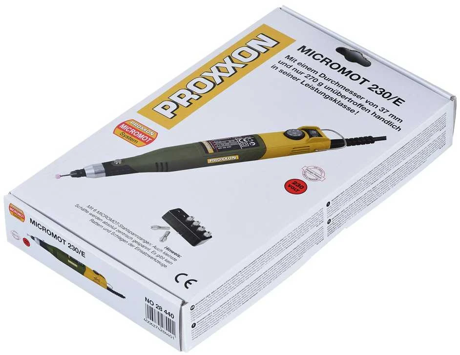Gręžtuvas PROXXON MICROMOT 230/E
