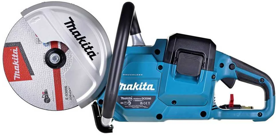 Makita DCE090ZX1 Akumuliatorinis pjūklas ,230mm, max 88mm, 5,6kg (no disc), Be akumuliatorių ir kroviklio!