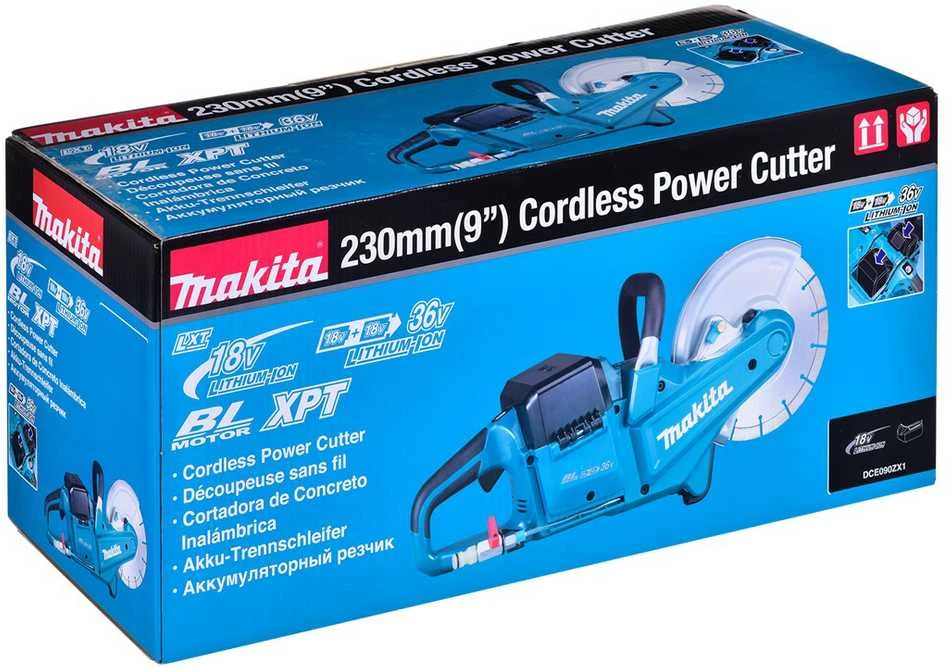 Makita DCE090ZX1 Akumuliatorinis pjūklas ,230mm, max 88mm, 5,6kg (no disc), Be akumuliatorių ir kroviklio!