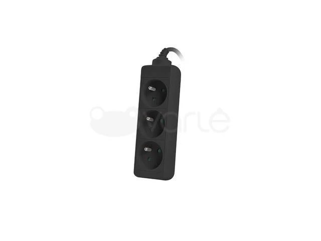 LANBERG PS0-03E-0150-BK 1.5M Juodas 3X 230V Lanter EXTENSION PL. CABLE FROM FULL COPPER