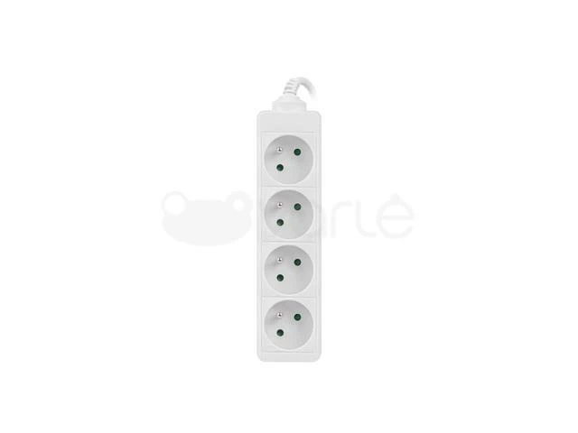 LANBERG PS0-04E-0150-W 1.5M Baltas 4X 230V Lanter EXTENSION PL. CABLE FROM FULL COPPER