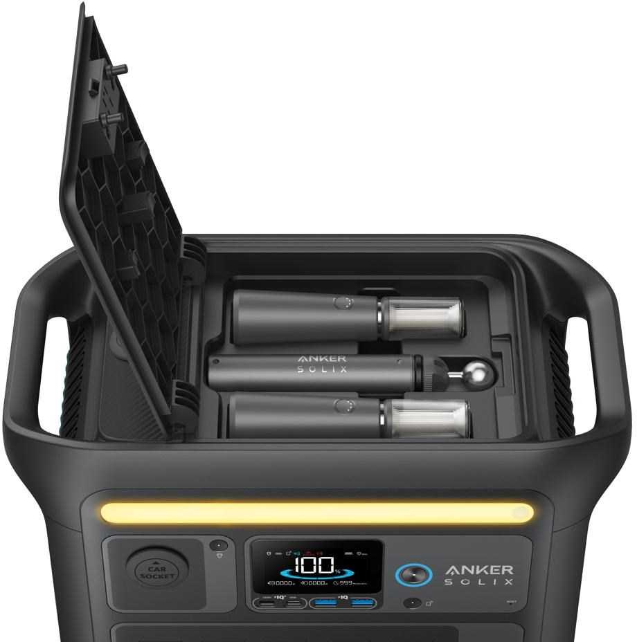 Anker SOLIX C800X nešiojama elektros energijos stotis 768 Wh | 1200 W