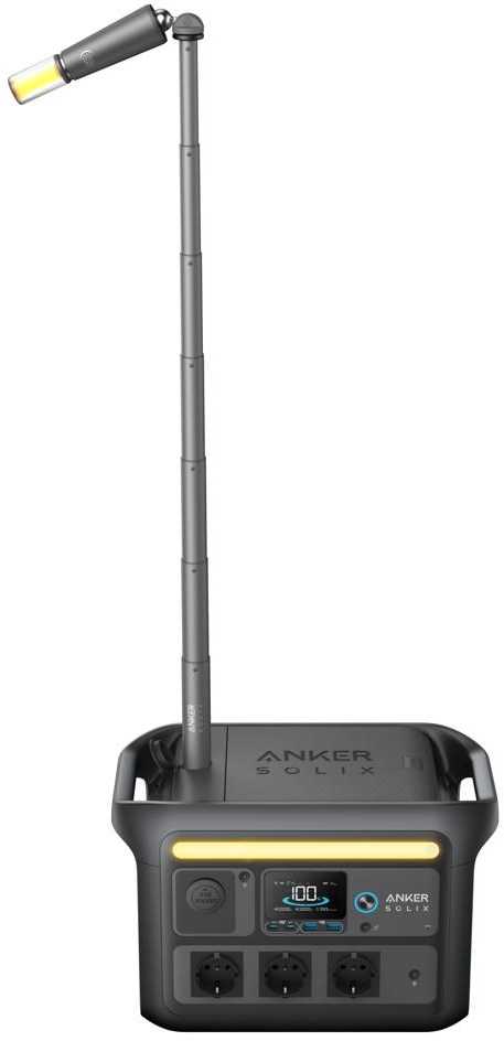 Anker SOLIX C800X nešiojama elektros energijos stotis 768 Wh | 1200 W