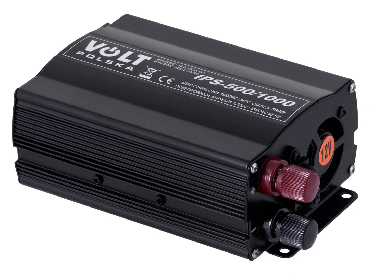 Volt Įtampos keitiklis 12-230 V, IPS 500W- 1000VA