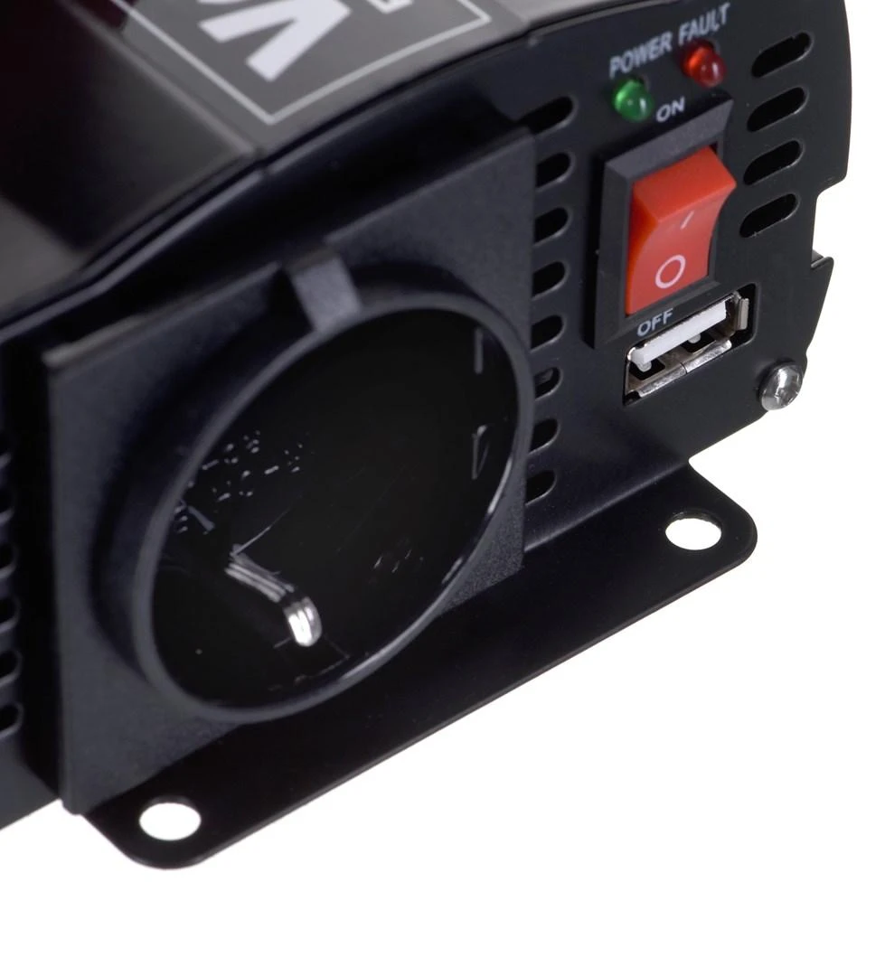 Volt Įtampos keitiklis 12-230 V, IPS 500W- 1000VA
