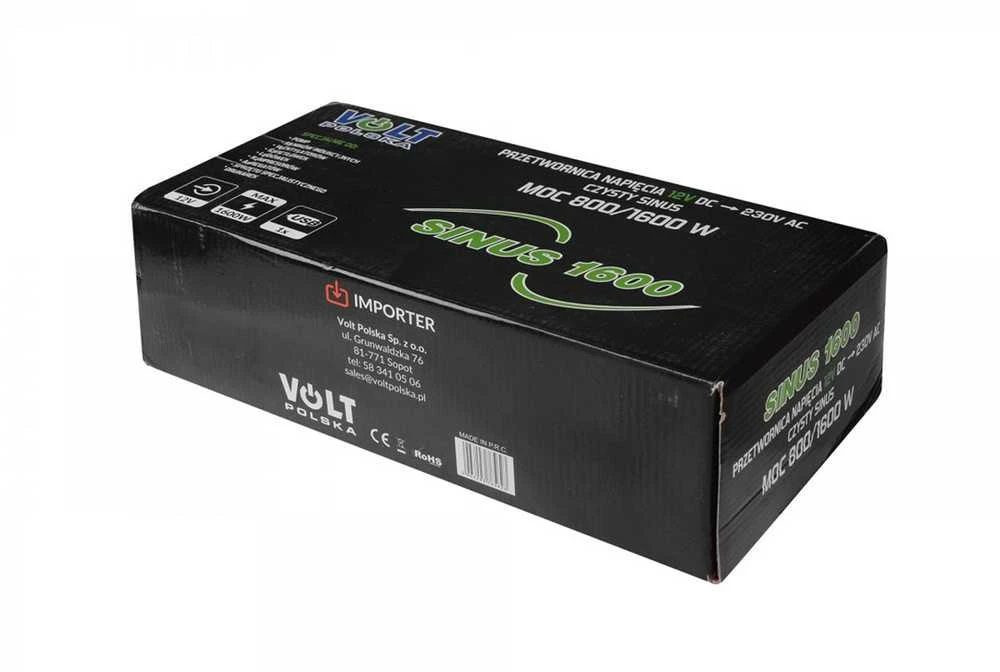 Volt Polska Sinus keitiklis 800/1600W 12V / 230V