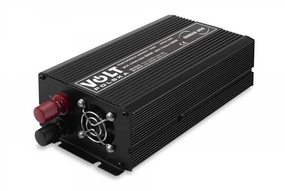 Voltų sinusinis keitiklis 12V / 230V 300 / 600W