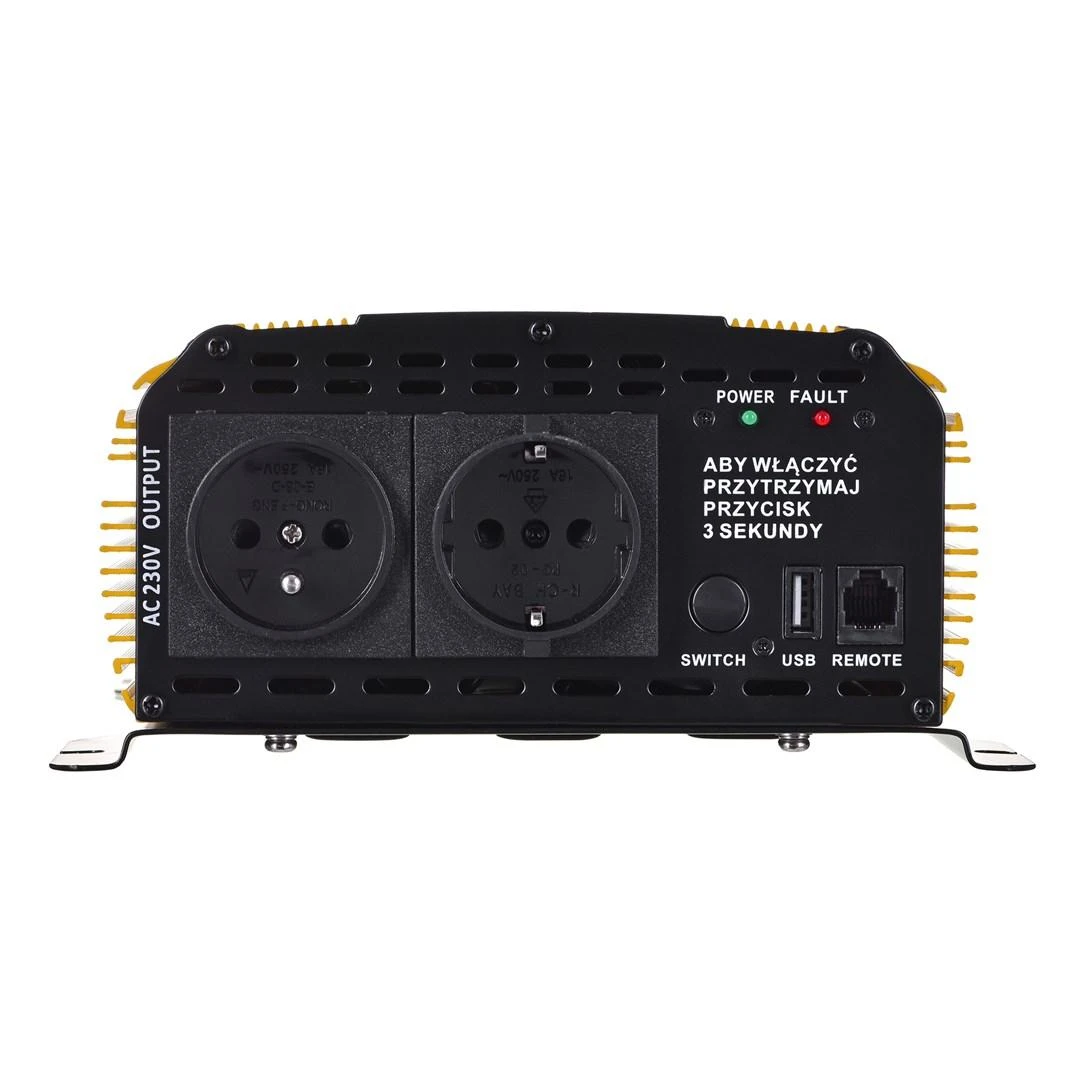 Volt Įtampos keitiklis SINUS PLUS 3000 12/230V + pultelis