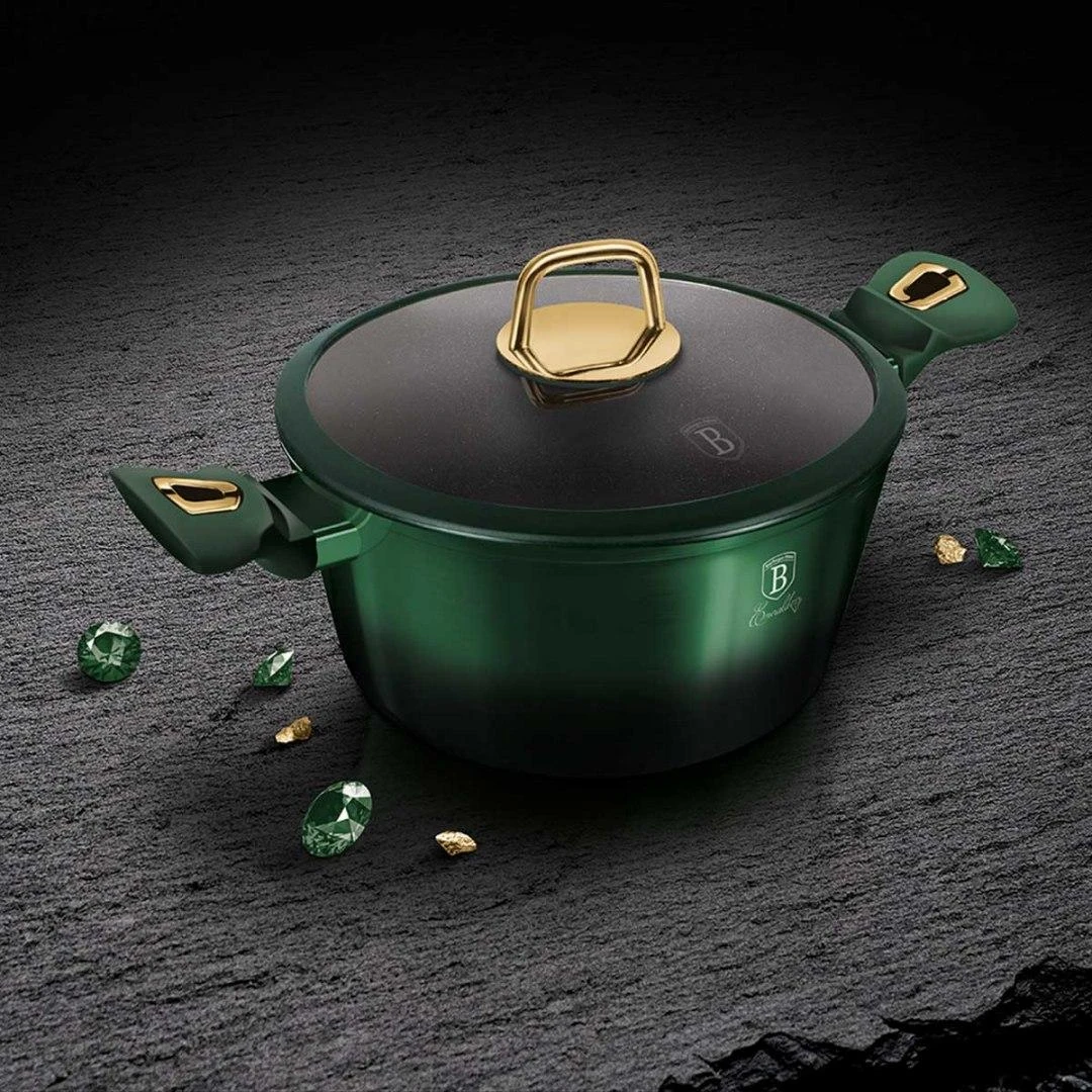 Berlinger Haus Puodas METALLIC LINE EMERALD BH-6059