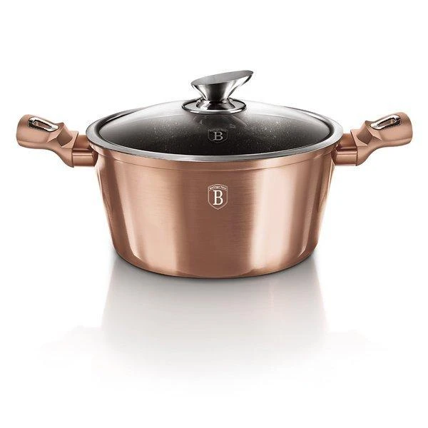 Berlinger Haus GRANITE PUODAS 30cm BERLINGER HAUS BH-6194 ROSE GOLD