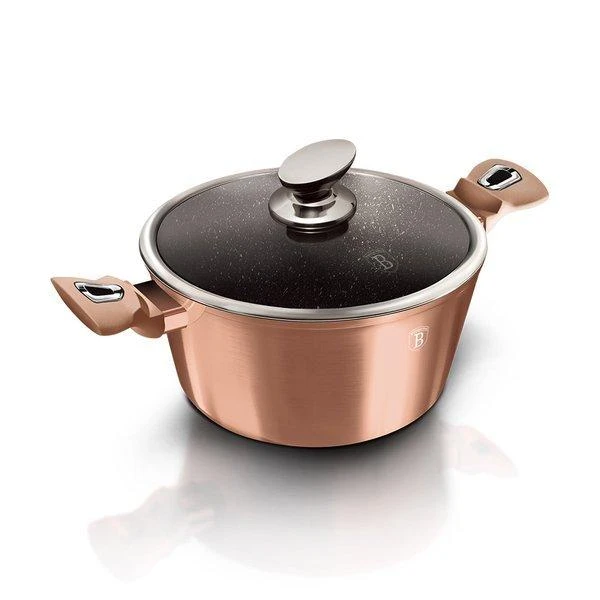 Berlinger Haus GRANITE PUODAS 30cm BERLINGER HAUS BH-6194 ROSE GOLD