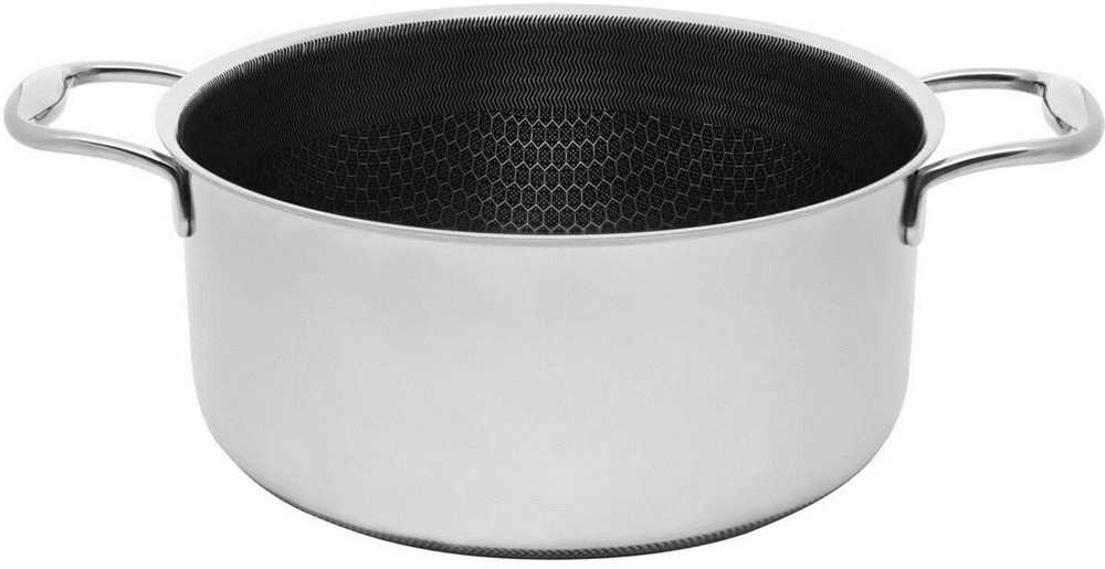 Puodas - Kohersen Juodas Kubas 24 Cm Su Dangčiu