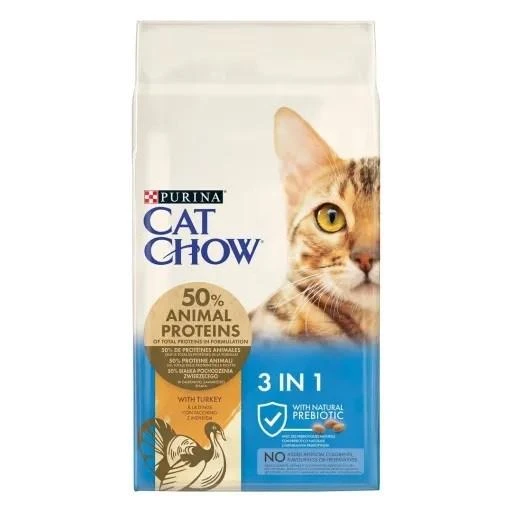Purina CAT CHOW Adult Special Care 3in1 Turkey 15kg