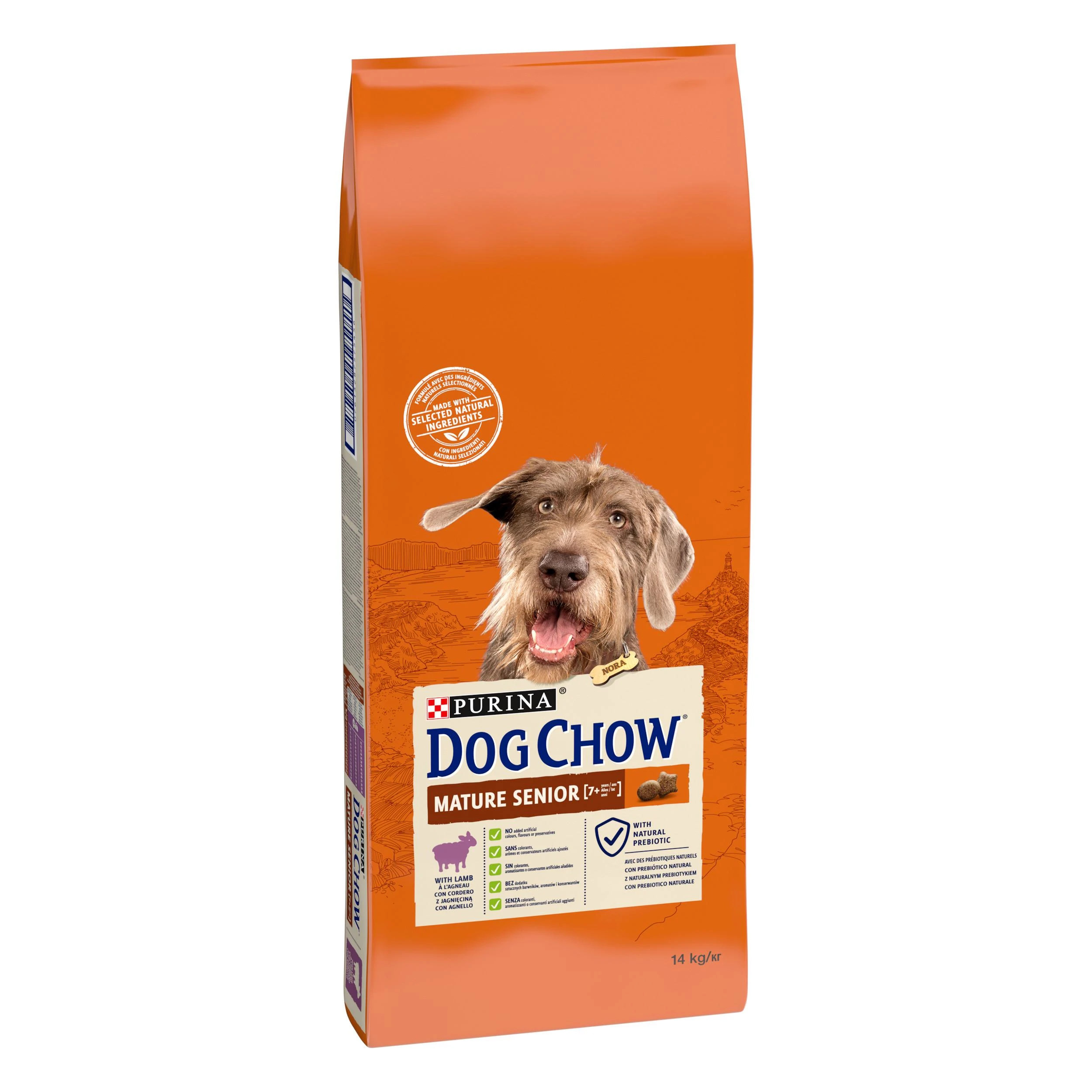 Purina Nestle Sausas Šunų Maistas - Purina Dog Chow Mature Senior Su Ėriena
