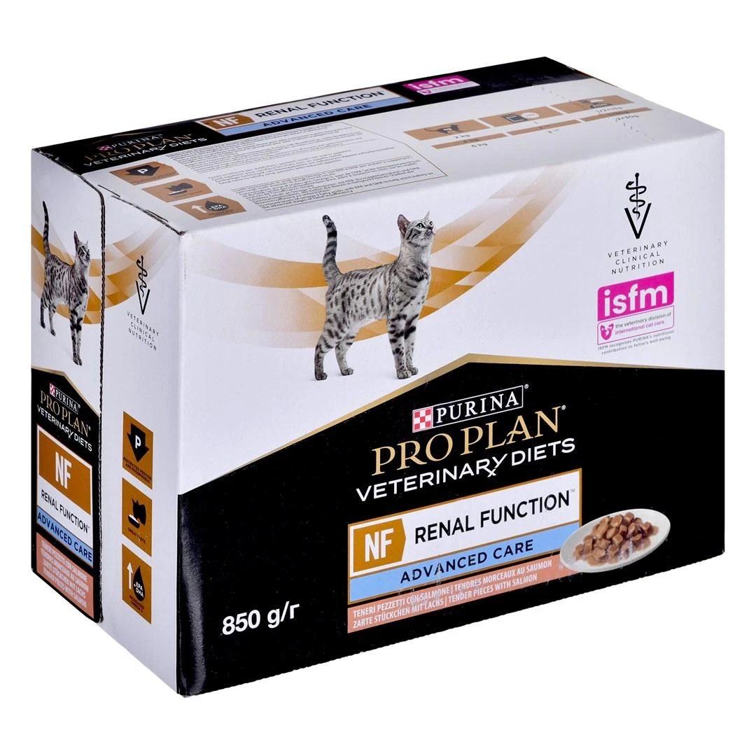 Purina Nestle Drėgnas Kačių Maistas - Purina Nf Inkstų Funkcijai - 10x85g