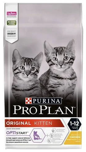 Purina Pro Plan Original Kitten vištiena 1.5kg pašaras kačiukams