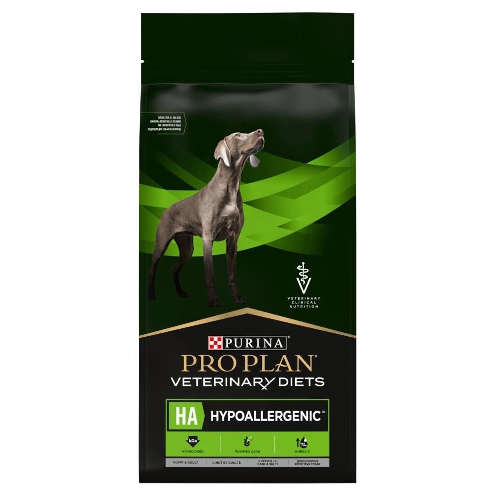 PURINA Purina Pro Plan VET DIETS HA hipoalerginis pašaras šunims 11 kg