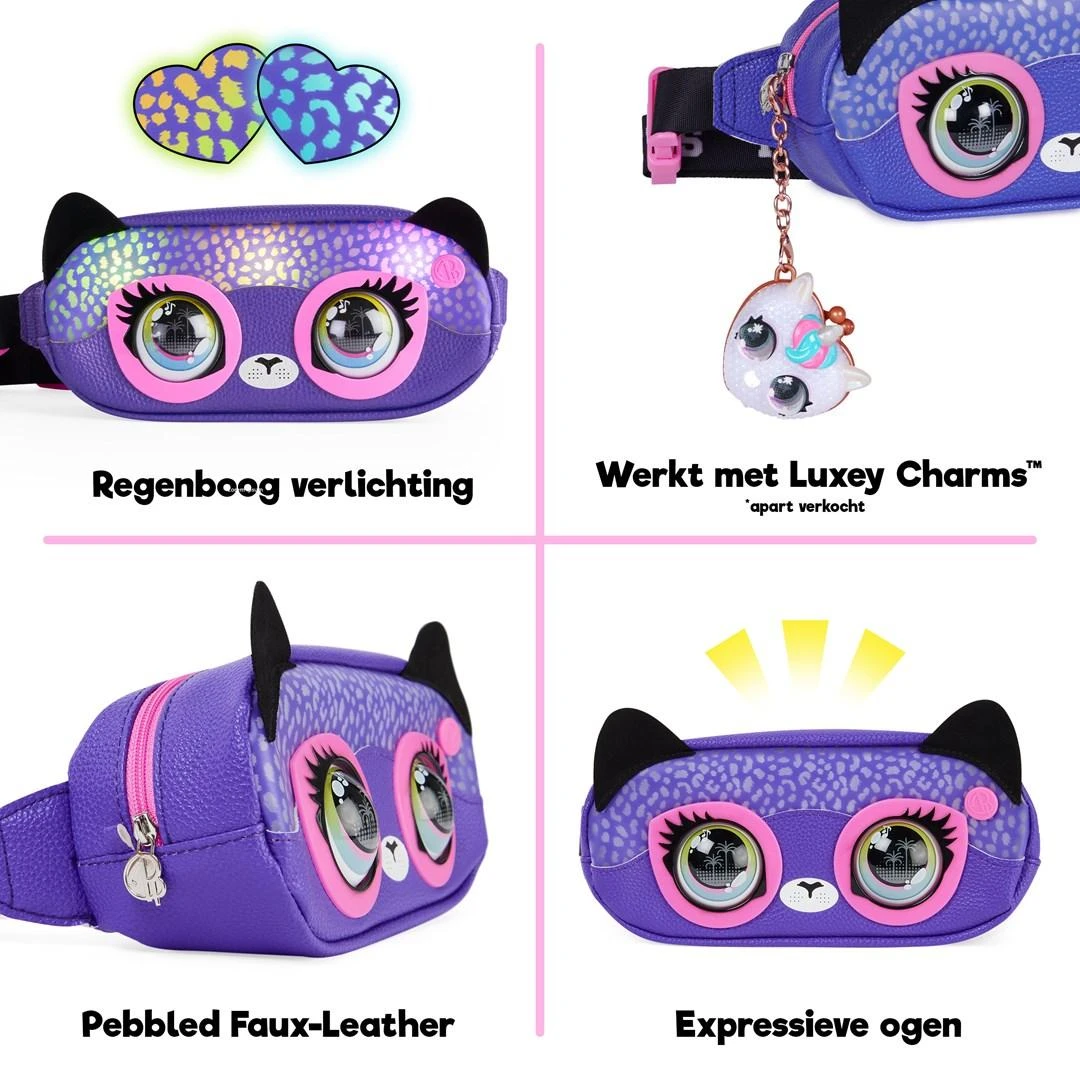 PURSE PETS Interaktyvi juosmens rankinė „Gepardas“