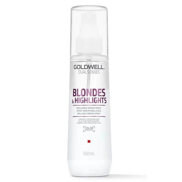 Blizgesio suteikiantis purškiklis Goldwell Blondes&Highlights Brilliance Serum Purškiklis 150ml
