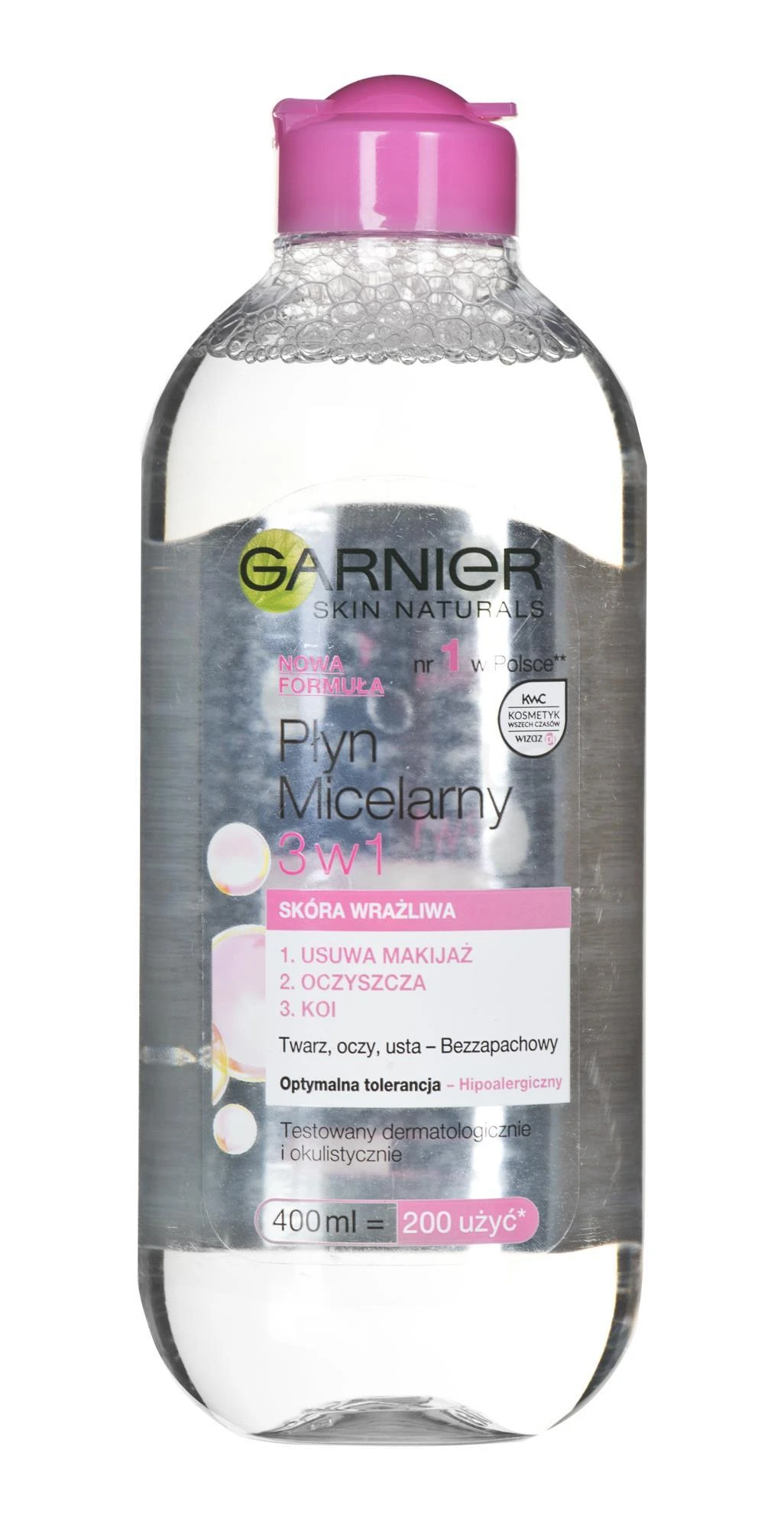 Garnier Skin Naturals - jautriai odai, 400 ml