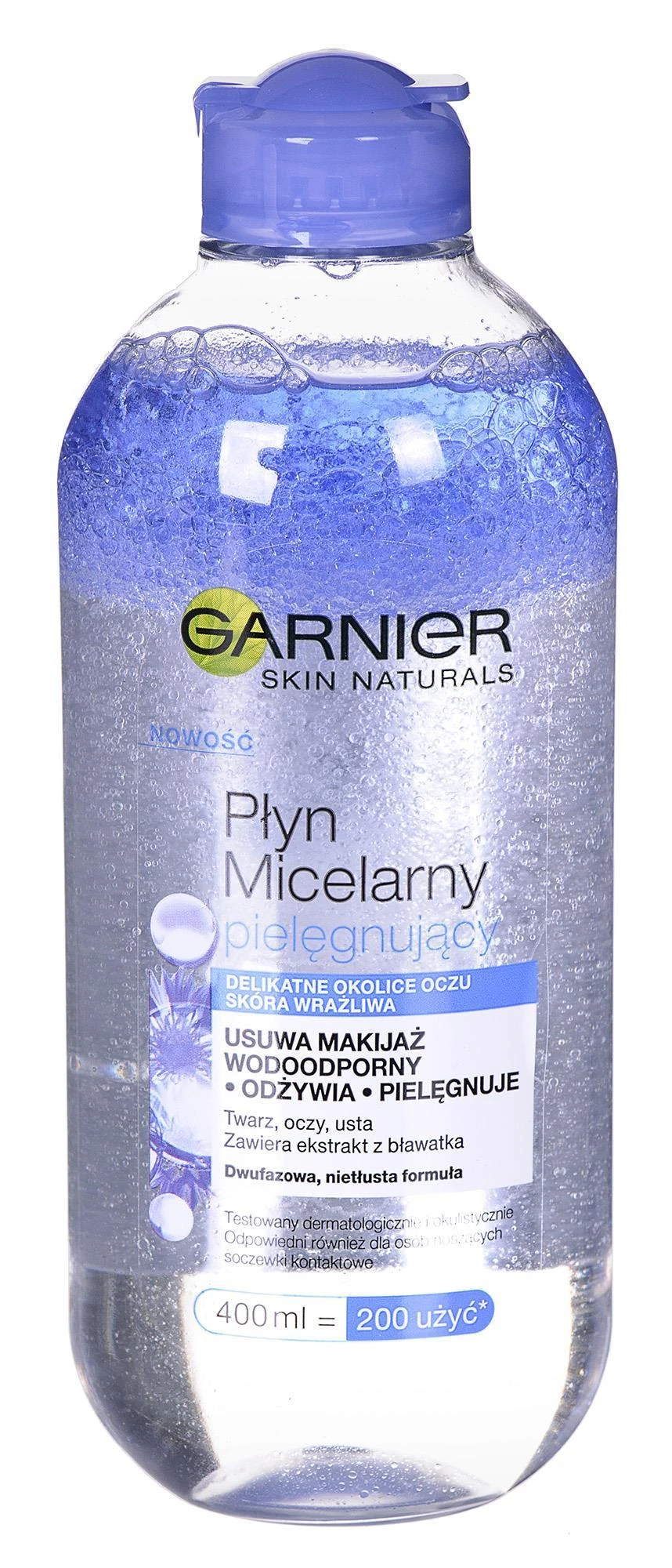 Garnier Skin Naturals micelinis vanduo su rugiagėlių ekstraktu, 400 ml