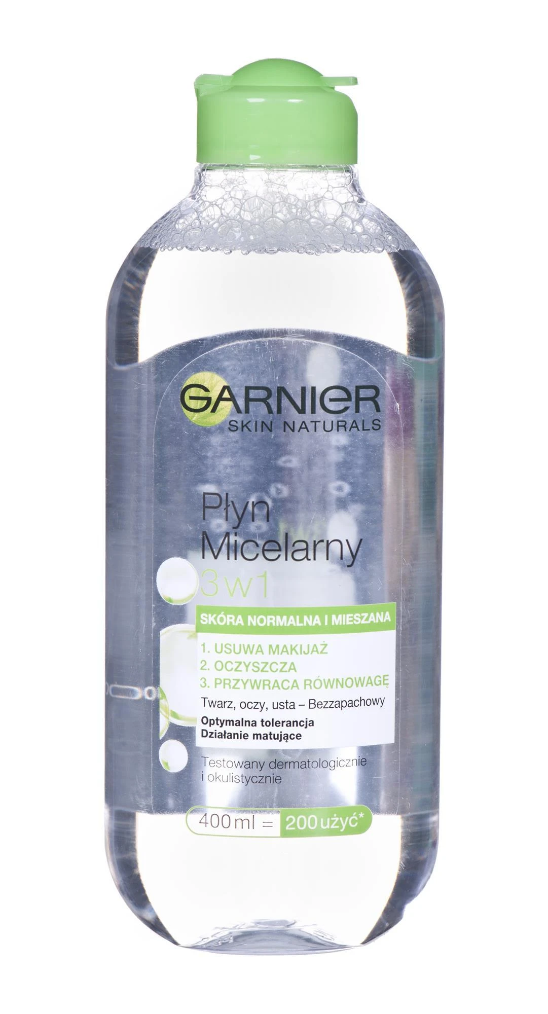 Garnier Skin Naturals micelinis skystis normaliai ir mišriai odai, 400 ml