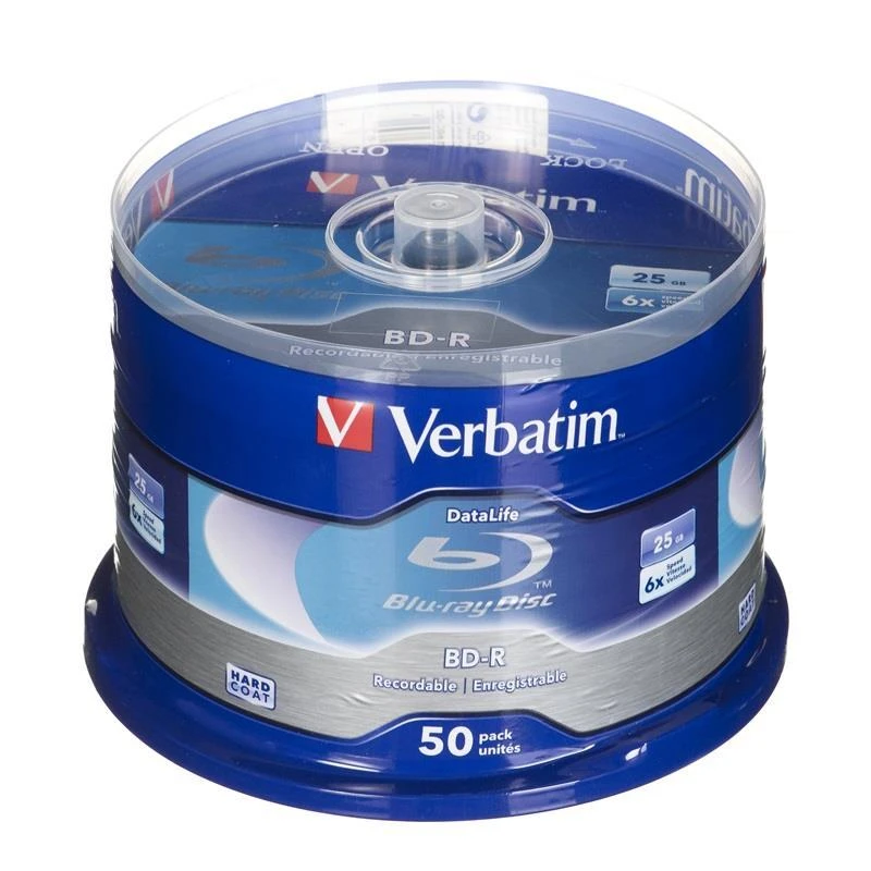 Verbatim Datalife 6x BD-R 25 GB 50 vnt