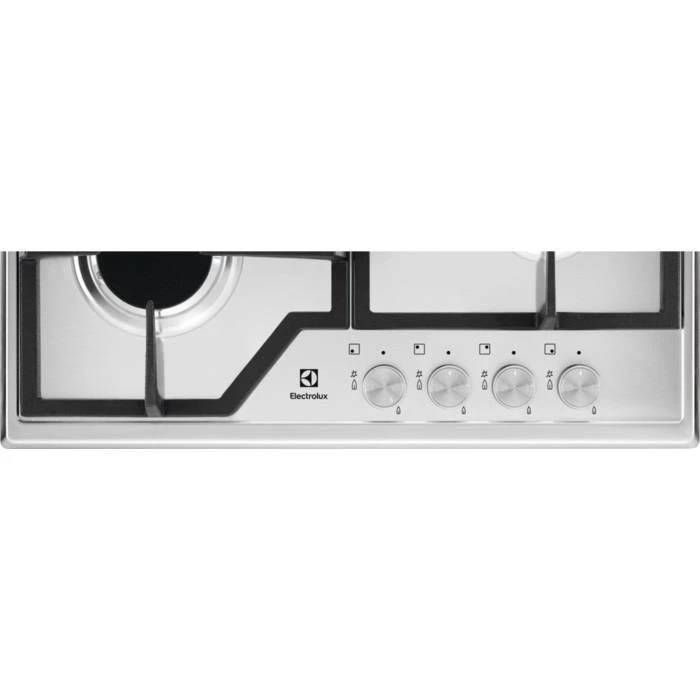 Dujinė viryklė Electrolux EGS6426SX (4 laukeliai, sidabrinio spalvos)