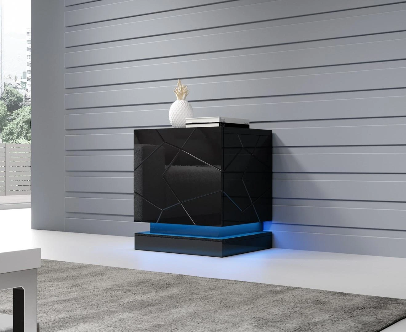 Cama Meble Spintelės Apšvietimas - QIU 2 Vnt RGB