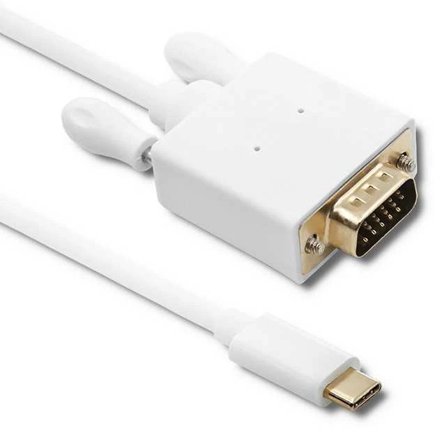 QOLTEC USB-C į VGA adapteris-kabelis