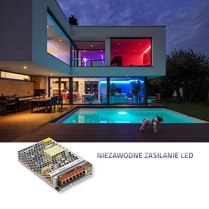 QOLTEC 50967 LED tvarkyklė IP20 150W 12V 12.5A Slim