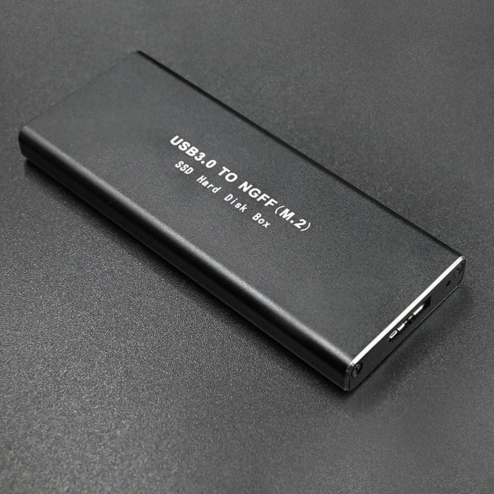QOLTEC 51854 kietojo disko korpusas M.2 SATA SSD NGFF USB 3.0