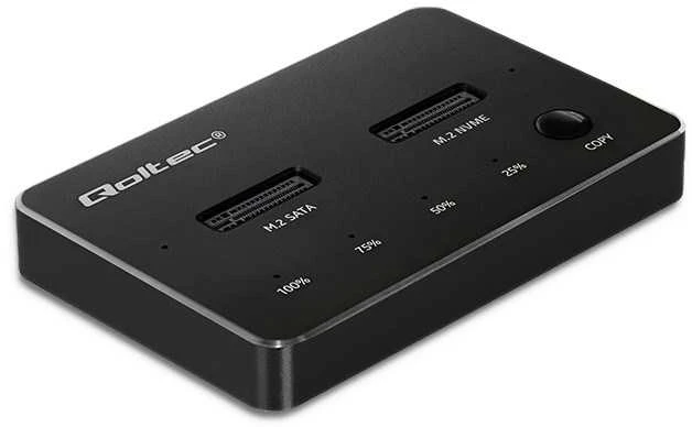 Išorinio kietojo disko dėklas Qoltec 52274