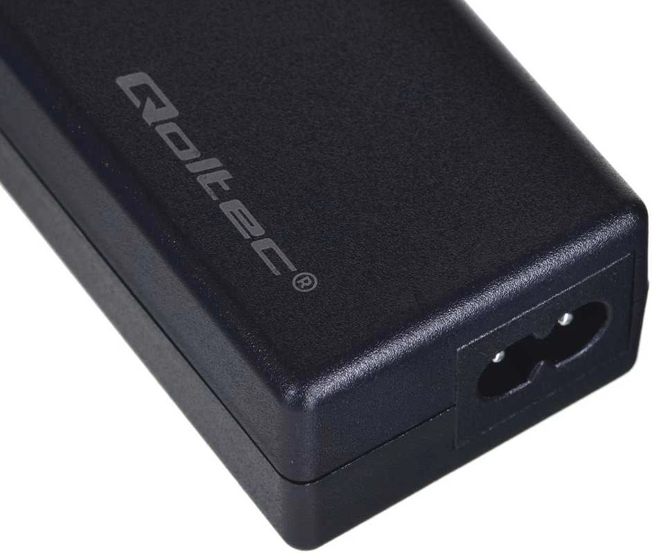 QOLTEC 52415 Maitinimo adapteris, skirtas Samsung Sony 65W / 3 kištukai / maitinimo kabelis