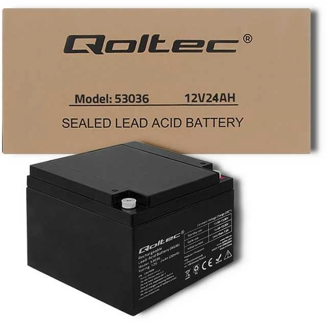 QOLTEC 53036 Qoltec Baterija AGM 12V