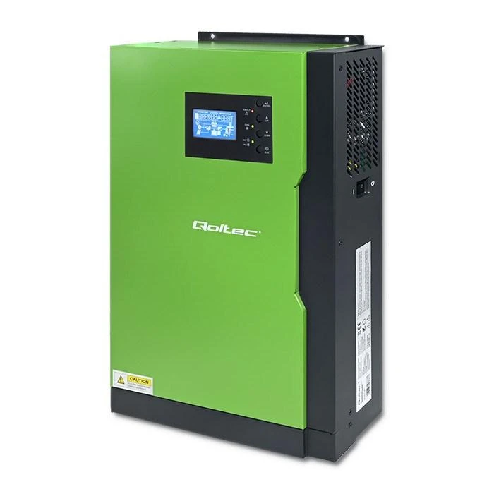 QOLTEC 53887 hibridinis saulės inverteris Off-Grid 10KVA | 5,5kW | 100A | 48V | MPPT | Sinus aprašymas - Prekės nuotrauka